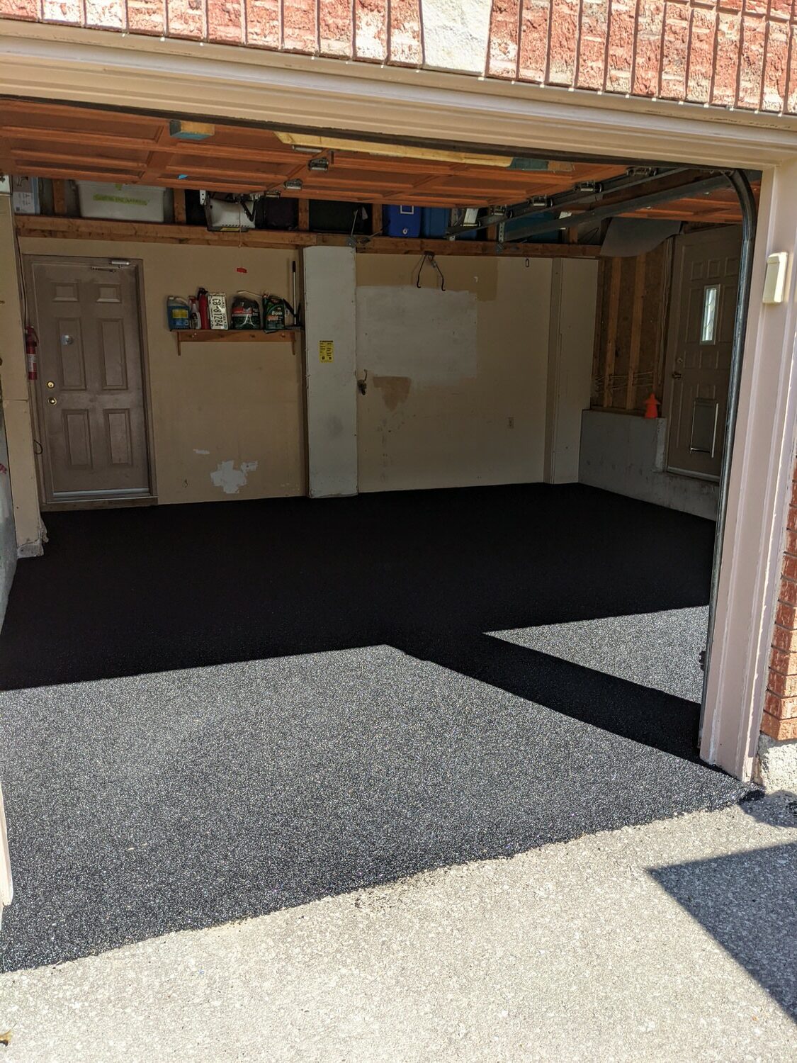 Rubber Surface Garage Floor - 06 -after